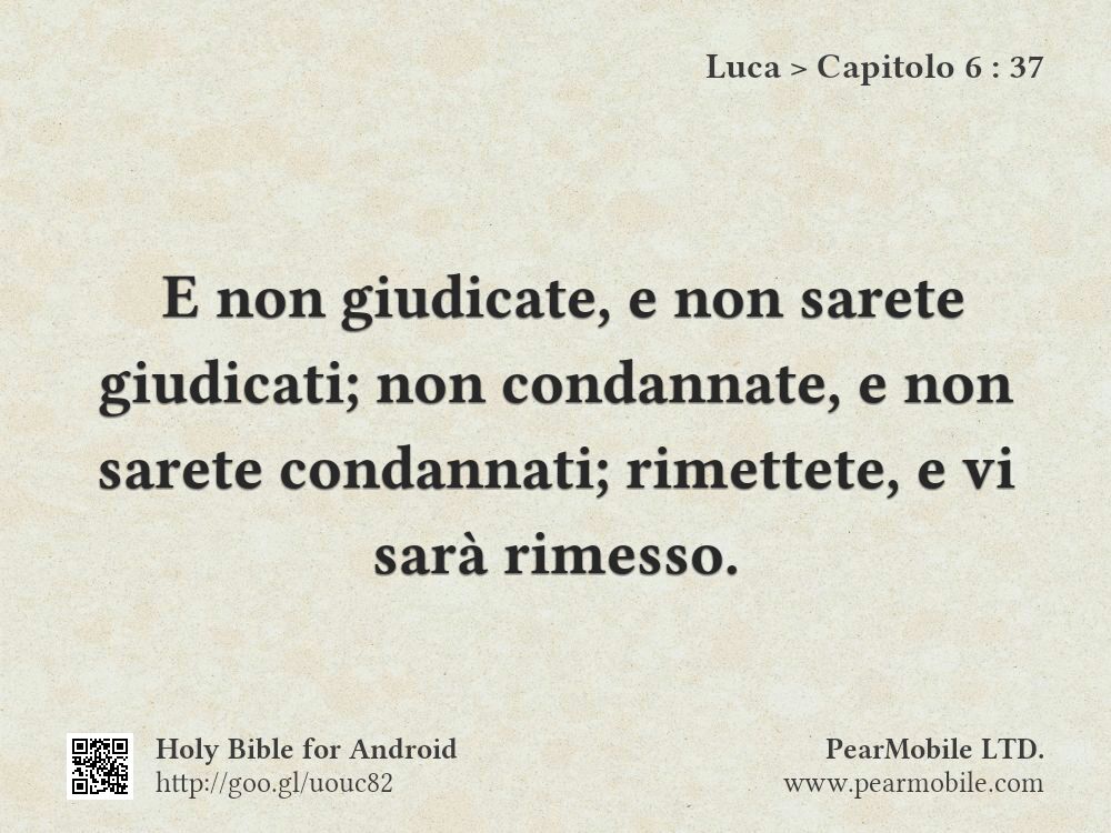 Luca, Capitolo 6:37